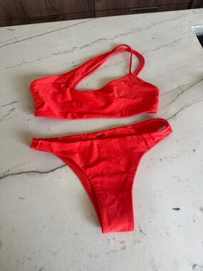 Mikoh Orange/Red bikini